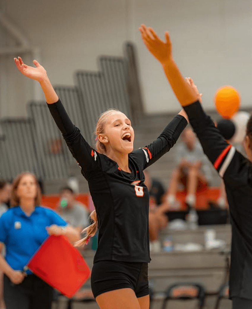 Volleyball Celebration